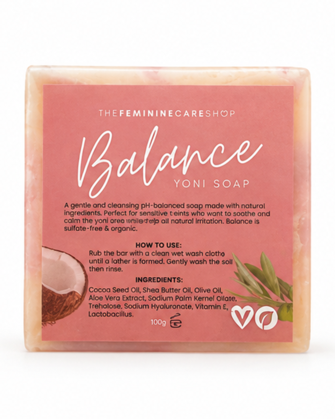 BALANCE: ph balanced yoni soap